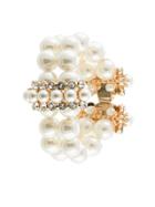 Dolce & Gabbana Double Faux Pearl Bracelet - White