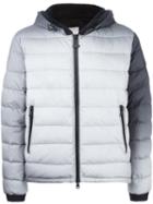 Moncler X Off-white Classic Padded Jacket, Men's, Size: 1, Grey, Cotton/polyamide/feather Down
