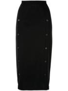 Ports 1961 Knitted Straight Skirt - Black