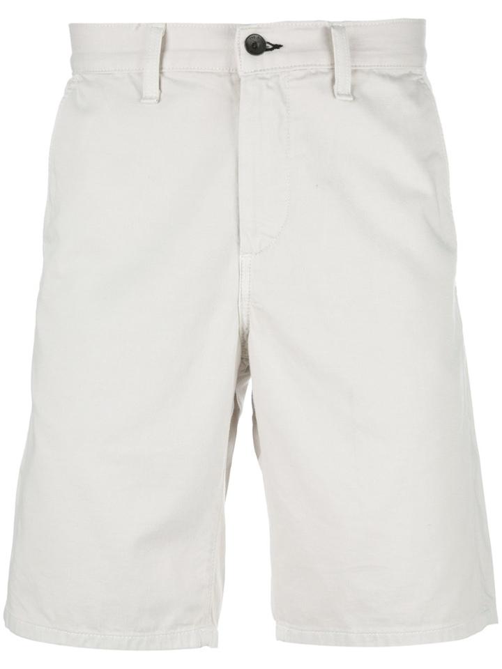 Rag & Bone Bermuda Shorts, Men's, Size: 33, Nude/neutrals, Cotton