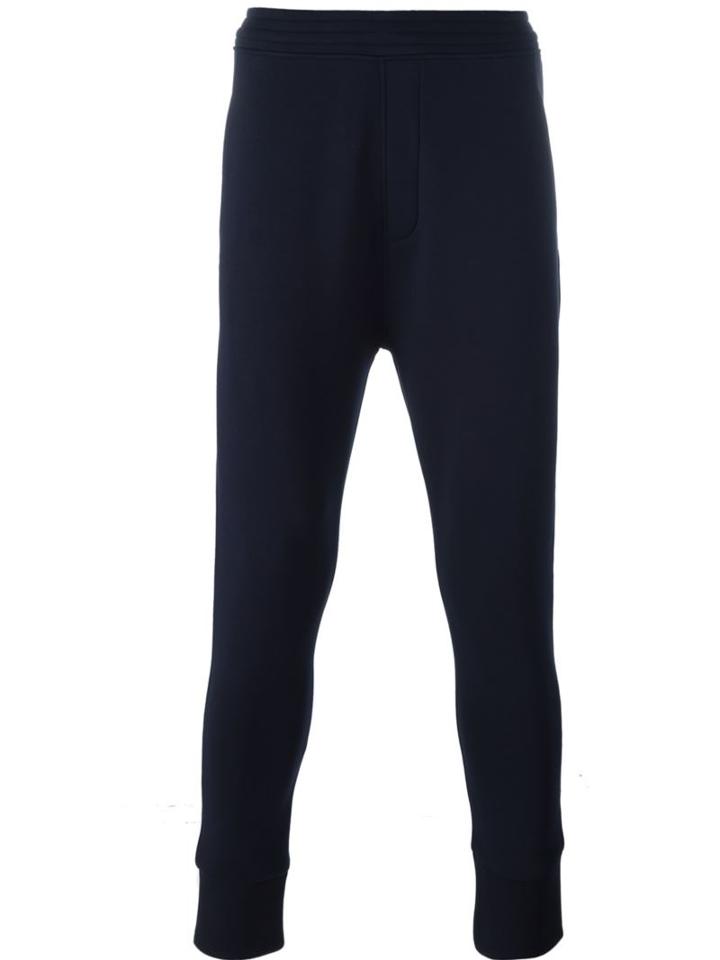 Neil Barrett Tapered Track Pants, Men's, Size: Xs, Blue, Viscose/spandex/elastane/lyocell/cotton