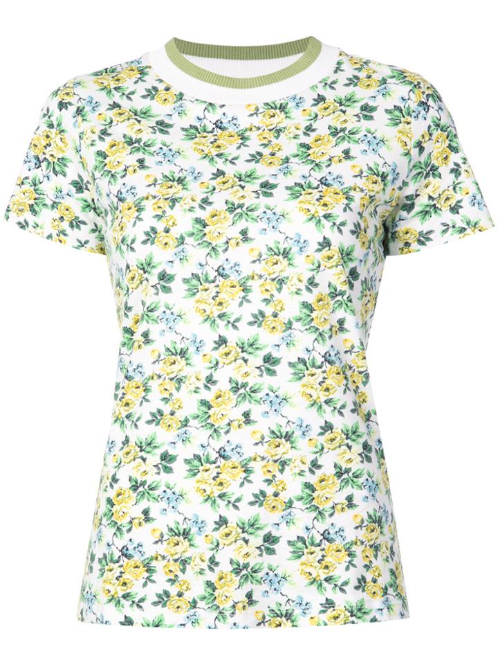 Zimmermann Floral Print T-shirt - White