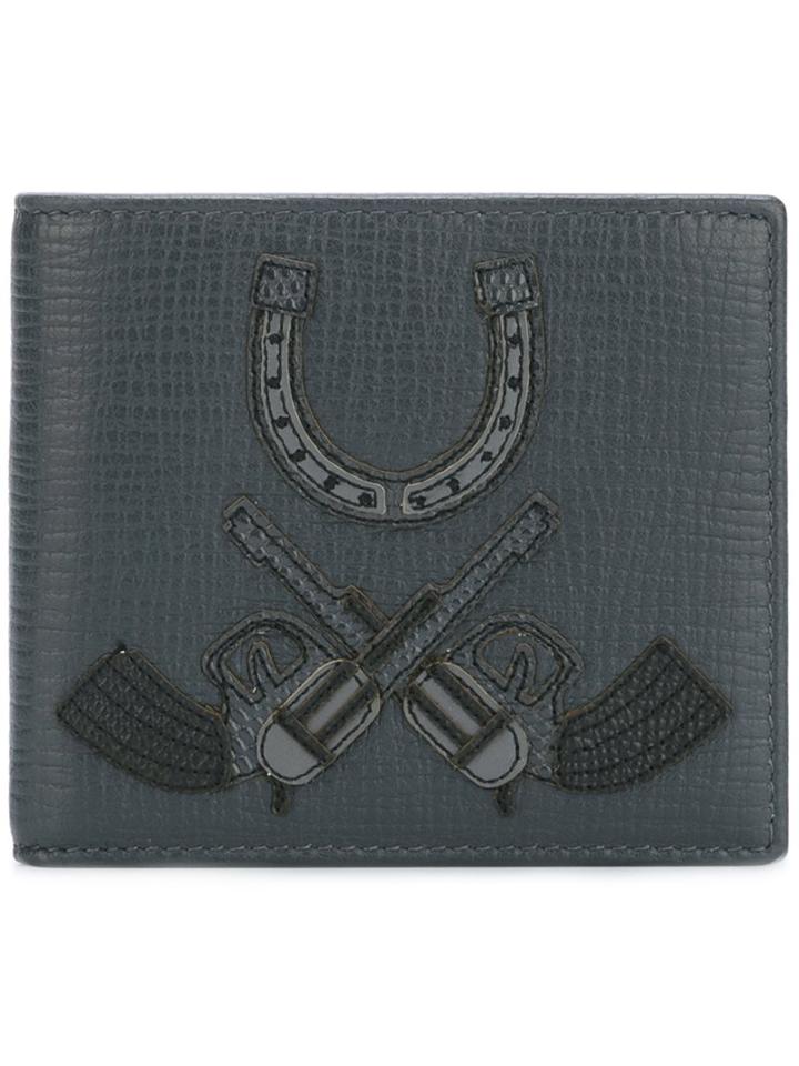 Dolce & Gabbana Sicilian Western Patch Billfold Wallet