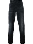 R13 Distressed Jeans, Men's, Size: 33, Black, Cotton/polyamide/spandex/elastane