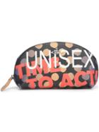 Vivienne Westwood 'unisex' Print Make Up Bag