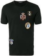 Fendi Bag Bugs-appliqué T-shirt - Black