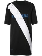 11 By Boris Bidjan Saberi Diagonal Logo T-shirt - Black