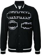 Anrealage Silence Bomber Jacket, Men's, Size: 46, Black, Cotton/nylon/cupro