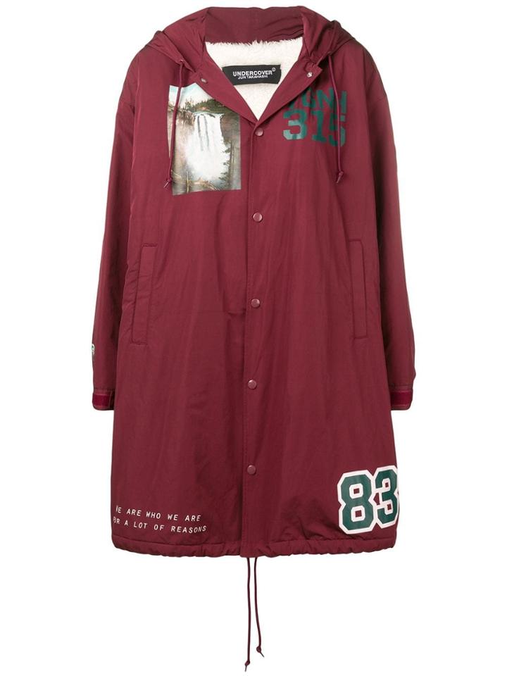 Undercover Undercover Ucv13131 Bordeaux Polyester/rayon/cupro - Red