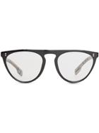 Burberry Eyewear Keyhole D-shaped Optical Frames - Black