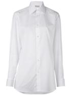Faith Connexion Cufflinks Longsleeved Shirt, Women's, Size: 38, White, Cotton