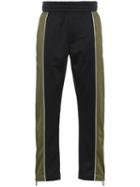 Off-white X Browns Green And Black Track Pants