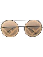 Fendi Eyewear Run Away Sunglasses - Brown