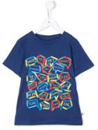 Stella Mccartney Kids Printed T-shirt, Size: 10 Yrs, Blue