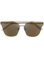 Bottega Veneta Eyewear Tinted Cat-eye Sunglasses - Metallic