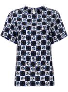 Emilio Pucci Checked T-shirt - Black
