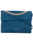 Nina Ricci - 'mado' Shoulder Bag - Women - Suede - One Size, Blue, Suede