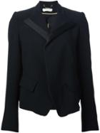 Chloé Shawl Collar Blazer, Women's, Size: 38, Black, Silk/acetate/viscose