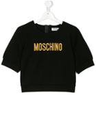 Moschino Kids - Logo Top - Kids - Polyamide/spandex/elastane/viscose - 14 Yrs, Black