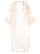 Bambah Oversized A-line Dress - White