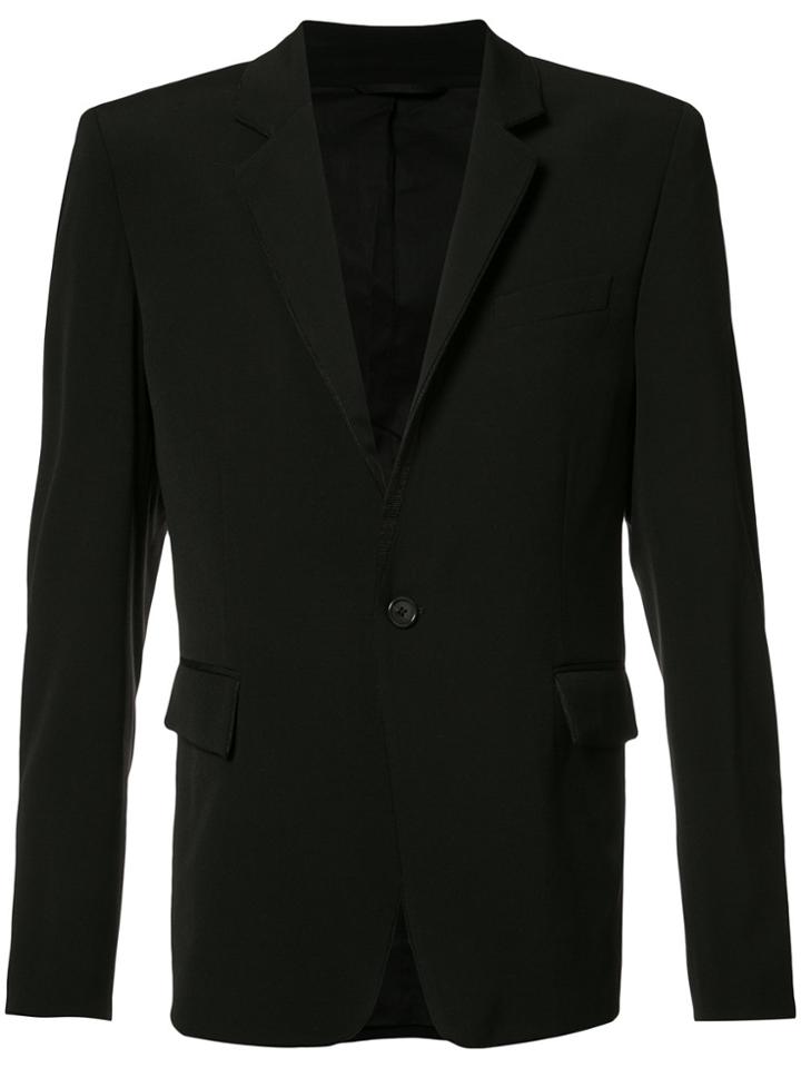 Ann Demeulemeester Grise Flap Pocket Blazer - Black