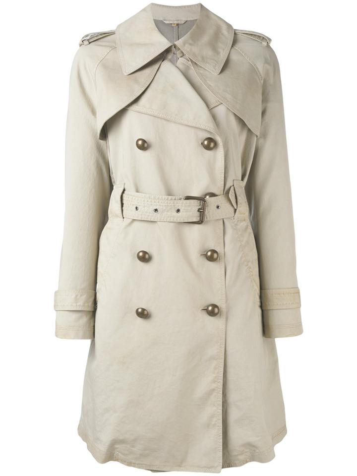 Fay Trench Coat - Nude & Neutrals