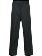 Estnation Wide Leg Cropped Trousers - Blue