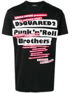 Dsquared2 Pun N Roll T-shirt - Black