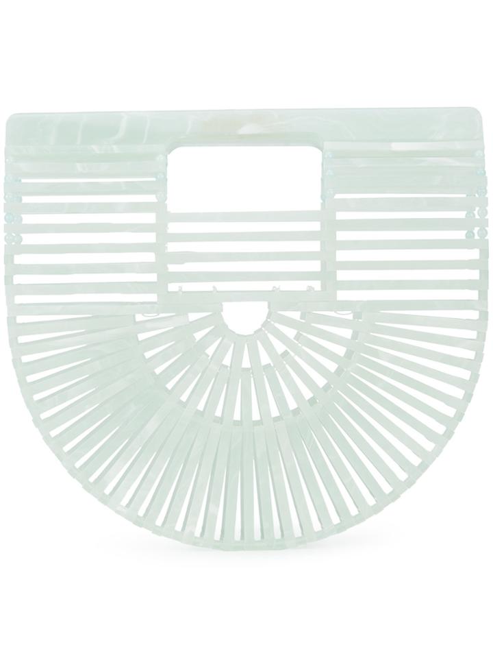 Cult Gaia Acrylic Ark Bag - Green