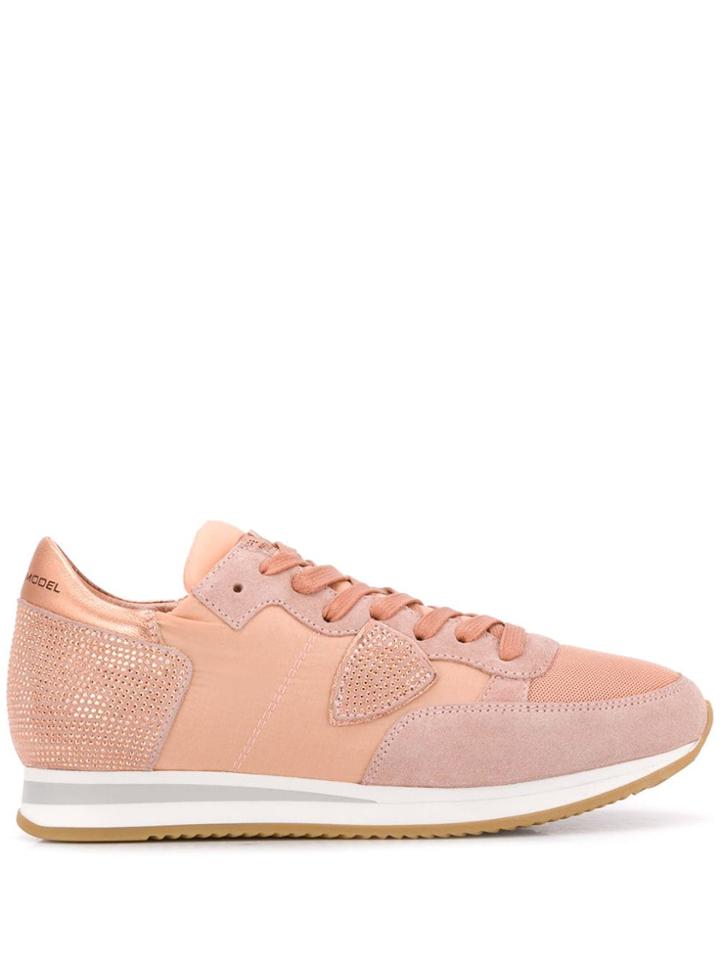 Philippe Model Tropez Low Top Trainers - Pink