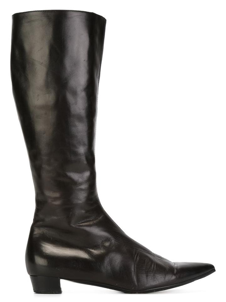Helmut Lang Vintage Pointed Toe Boots