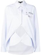 Alexander Wang Layered Striped Shirt - Blue