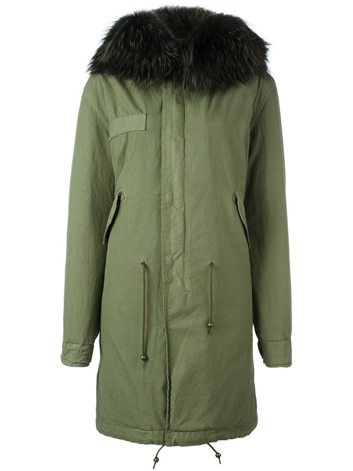 Mr & Mrs Italy Mid-length Hooded Coat