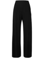 Etro High-waisted Palazzo Pants, Women's, Size: 42, Black, Viscose