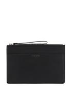 Giuseppe Zanotti Engraved Logo Clutch - Black