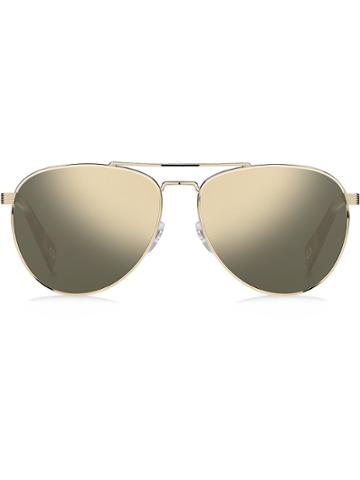 Marc Jacobs Eyewear Tinted Aviator Sunglasses - Metallic