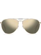 Marc Jacobs Eyewear Tinted Aviator Sunglasses - Metallic