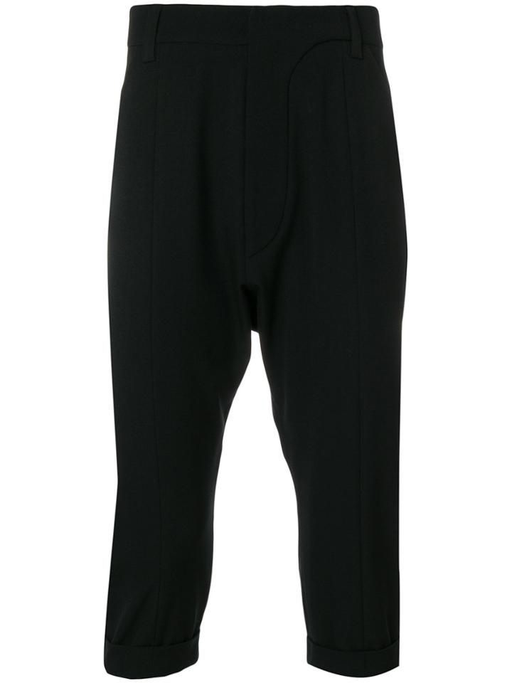Army Of Me Cropped Trousers - Black