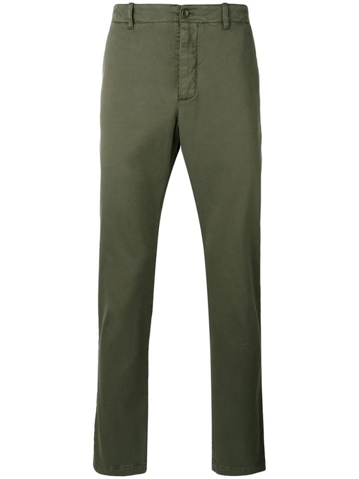 Ymc Classic Chino Trousers - Green