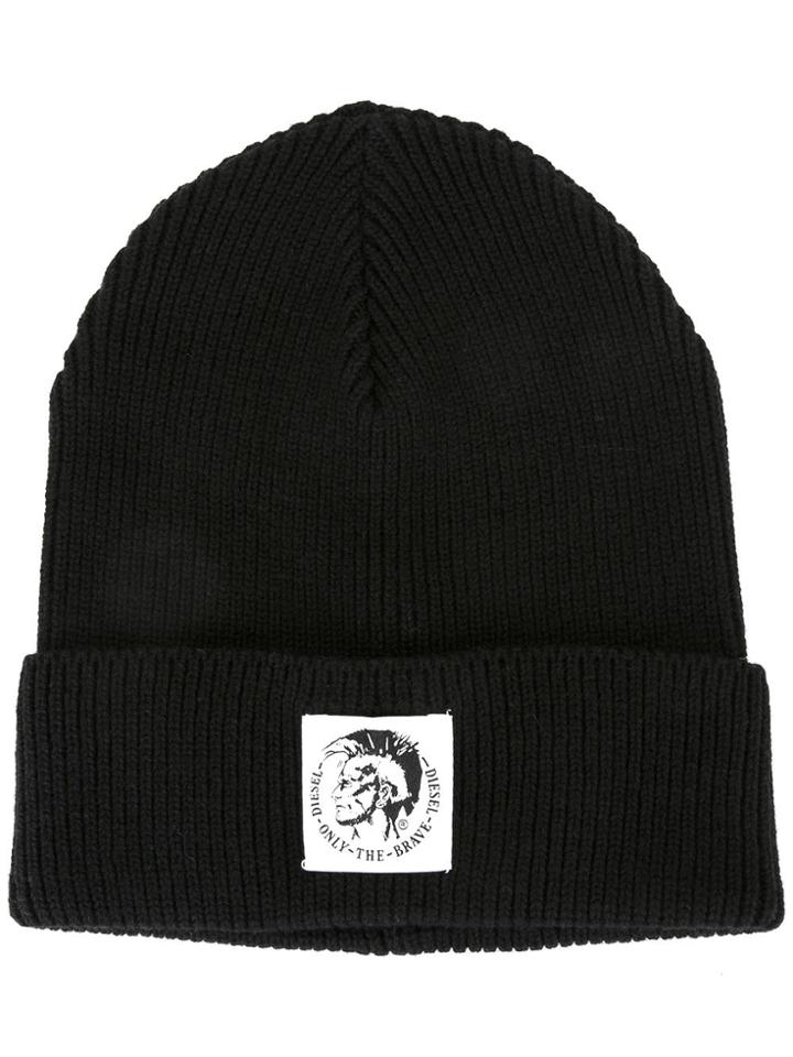 Diesel 'coder' Beanie - Black