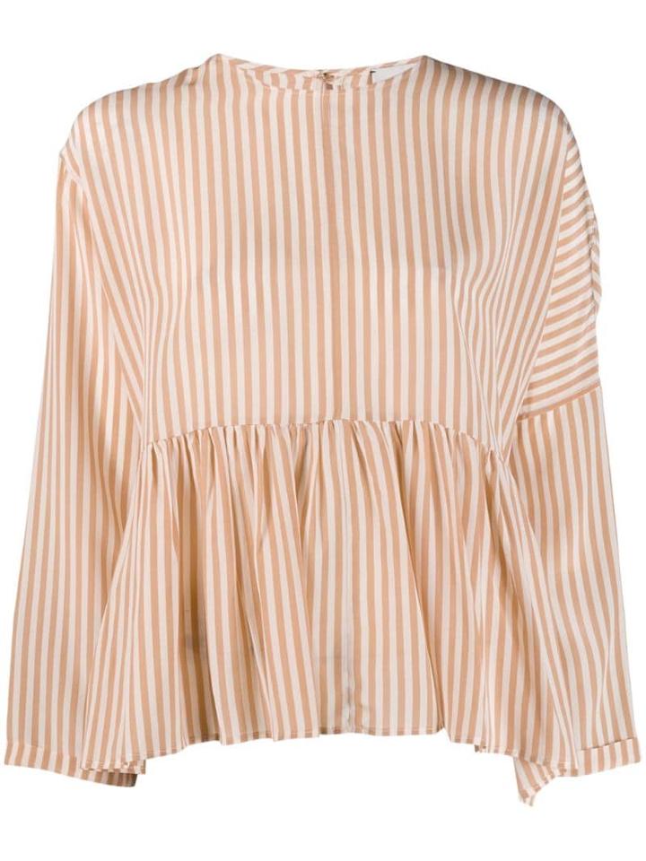 Alysi Striped Shirt - Neutrals