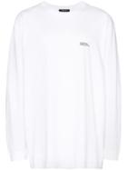 Portvel Traffic Print Logo T-shirt - White