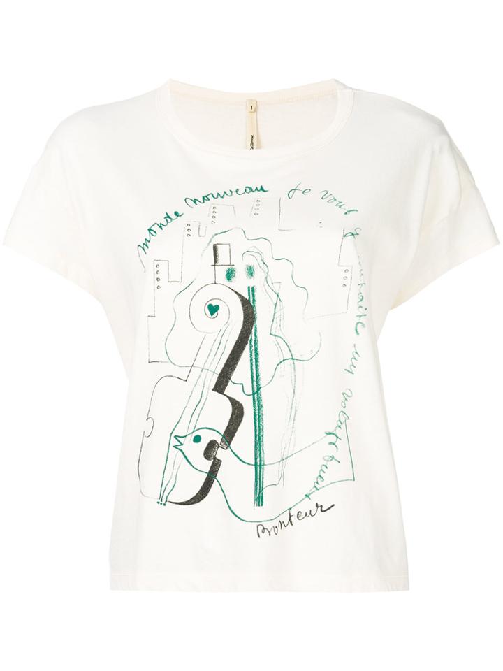 Bellerose Kina T-shirt - Nude & Neutrals