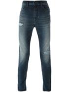 Diesel 'spender' Skinny Jeans, Men's, Size: 34, Blue, Cotton/polyester/spandex/elastane