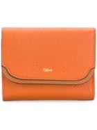 Chloé Easy Small Tri-fold Wallet - Yellow & Orange