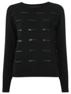 Uma Raquel Davidowicz Knit Sweater - Black