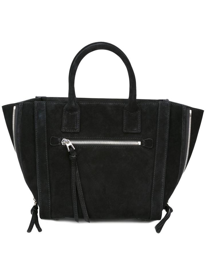 Barbara Bui Plain Tote Bag, Women's, Blue, Calf Suede