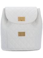 Designinverso Quilted Backpack - White