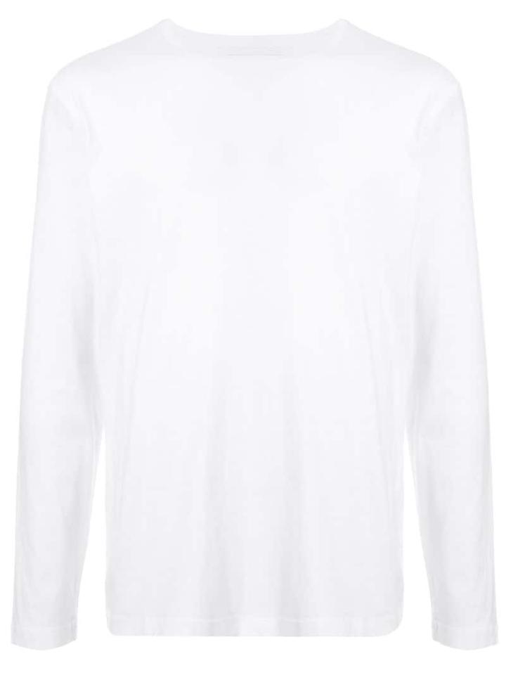 Kent & Curwen Long Sleeved T-shirt - White