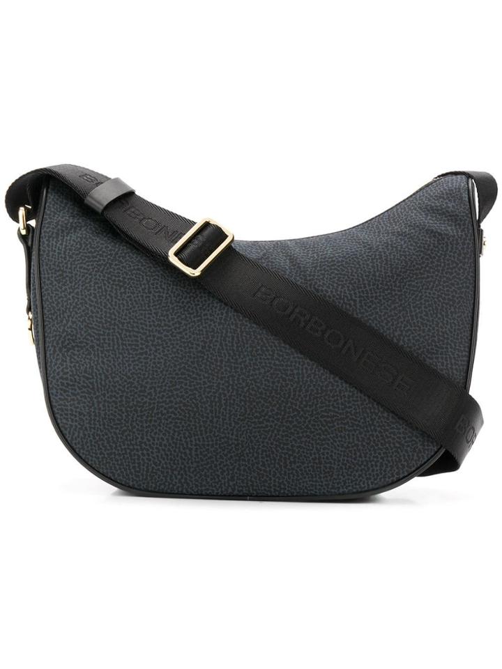 Borbonese Oversized Shoulder Bag - Black